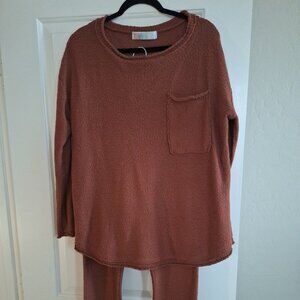 FP Beach Rustic Brown Lounge Set